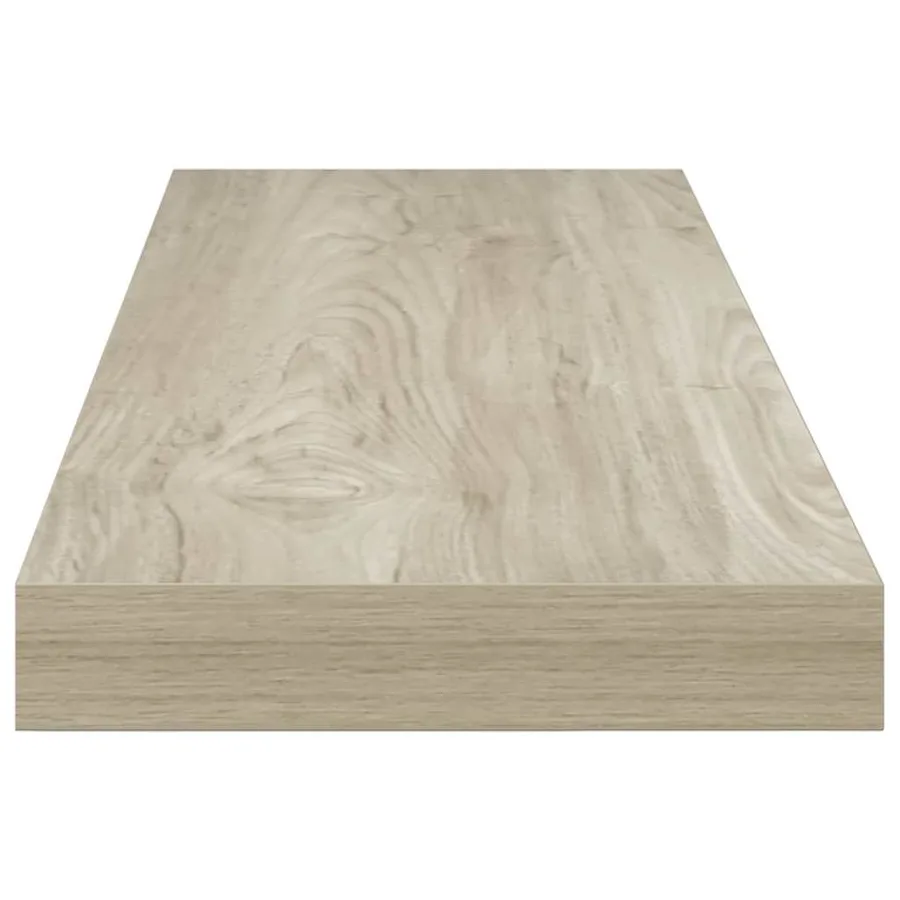Étagères murales flottantes 4 pcs Chêne 80x23,5x3,8 cm MDF - 8