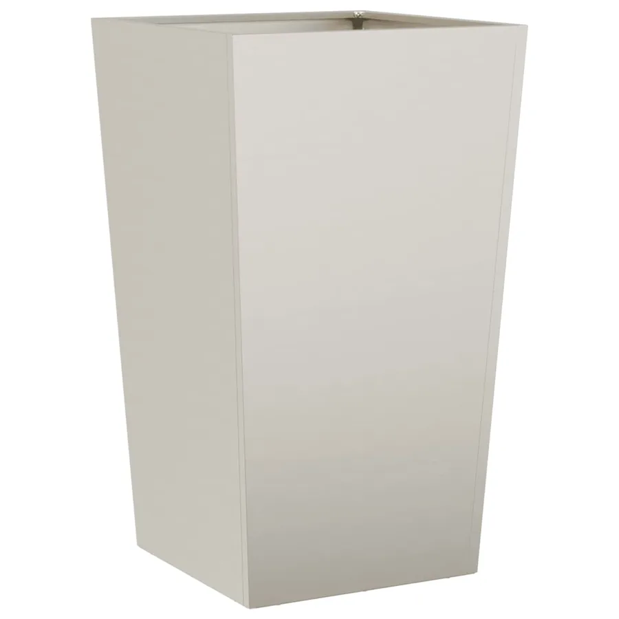 Jardinières 2 pcs 45x45x75 cm acier résistant aux intempéries - 7