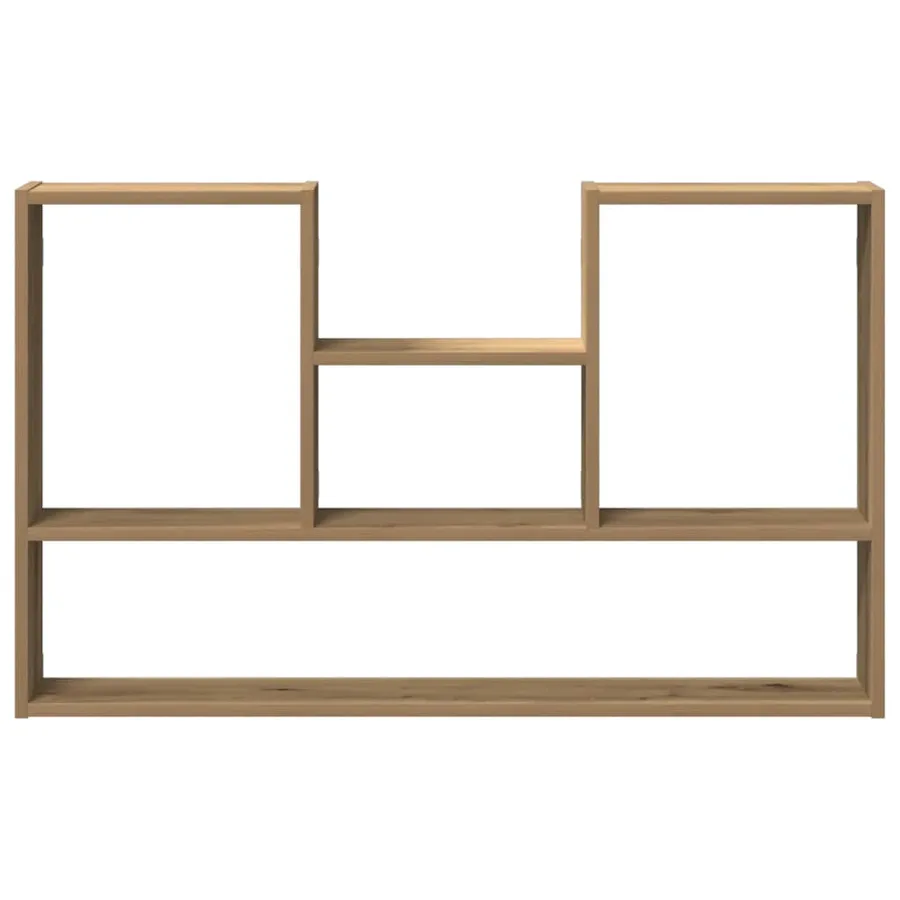 Étagère murale chêne artisanal 99x15x60 cm bois d'ingénierie - 4
