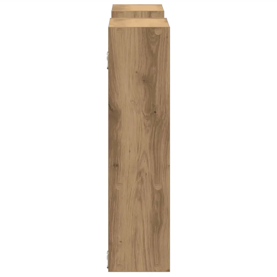 Étagère murale chêne artisanal 99x15x60 cm bois d'ingénierie - 5