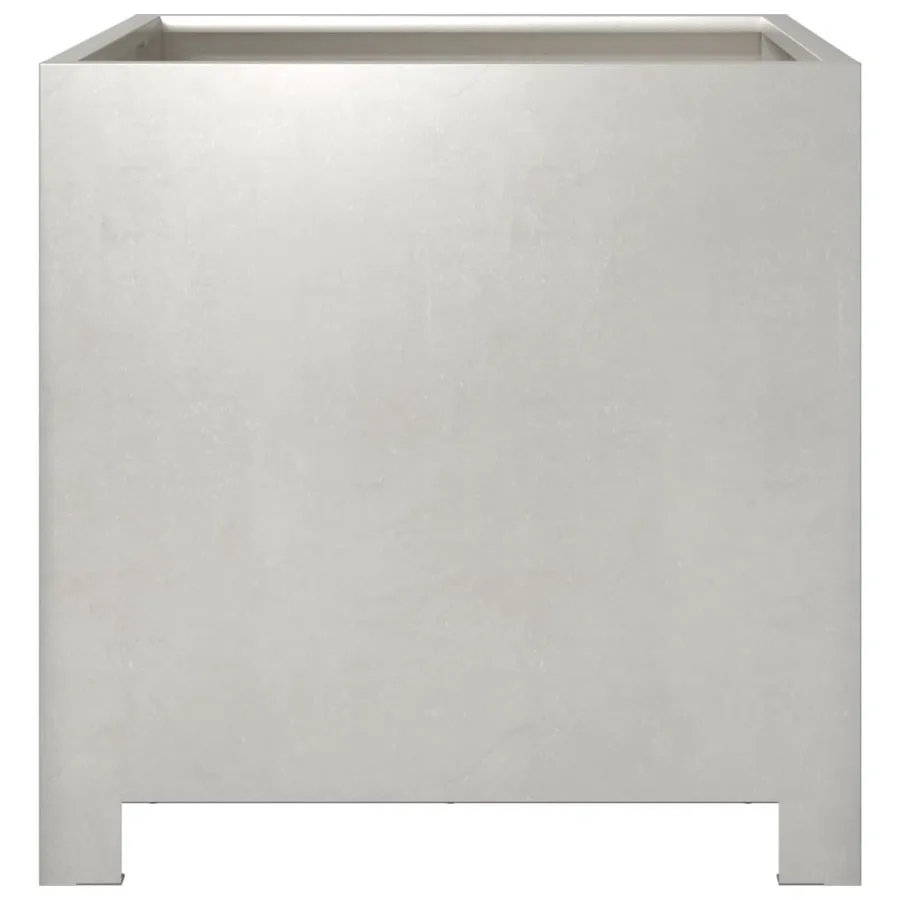 Jardinières 2 pcs 40x40x40 cm acier inoxydable - 6