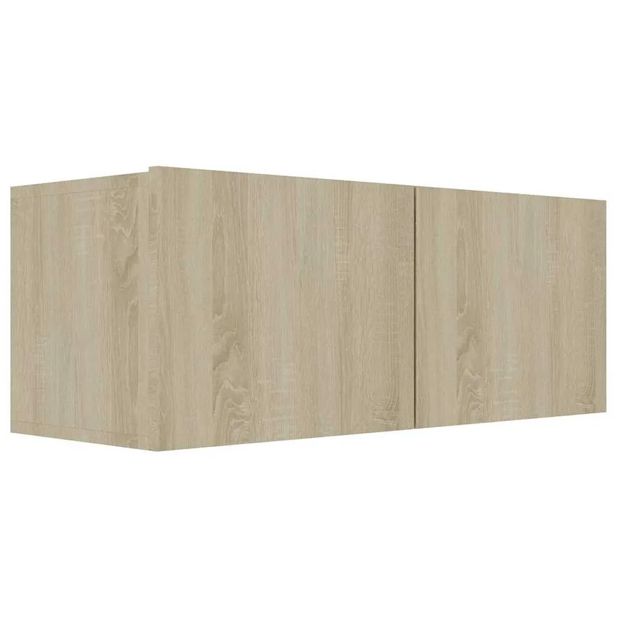 Ensemble de meubles TV 3 pcs Chêne sonoma Bois d'ingénierie - 4