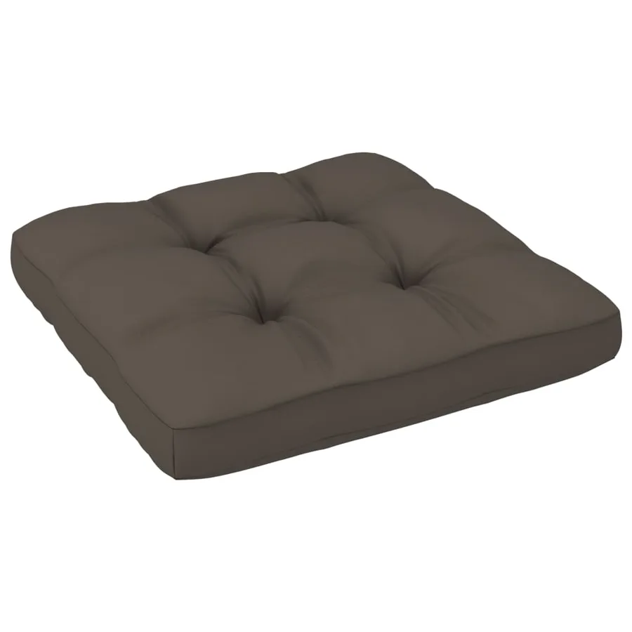 Salon de jardin palette 4 pcs et coussins Pin imprégné de blanc - 5