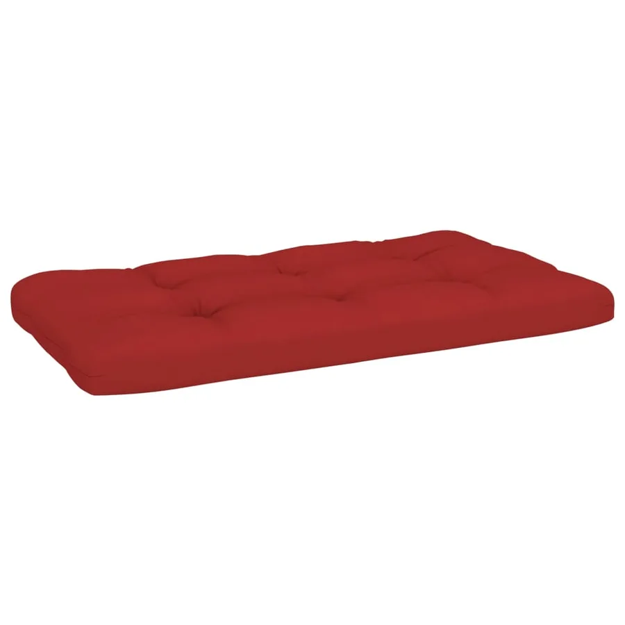Canapé central palette de jardin Blanc Bois de pin imprégné - 7