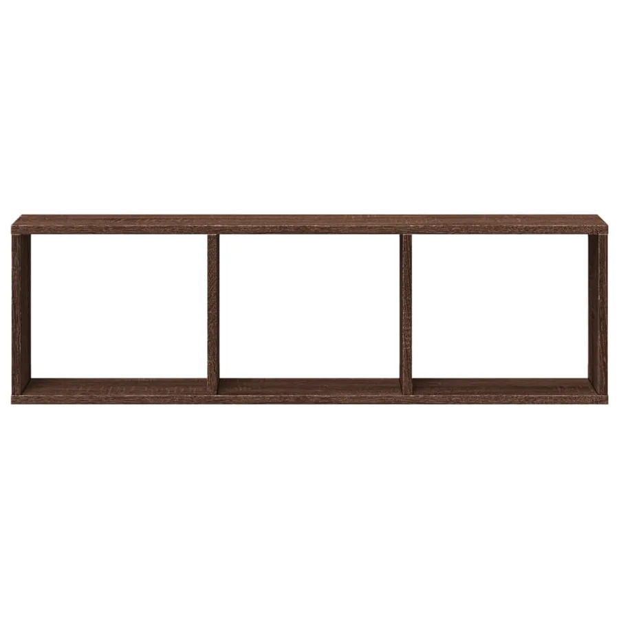 Armoire murale 100x16x30 cm chêne marron bois d'ingénierie - 4