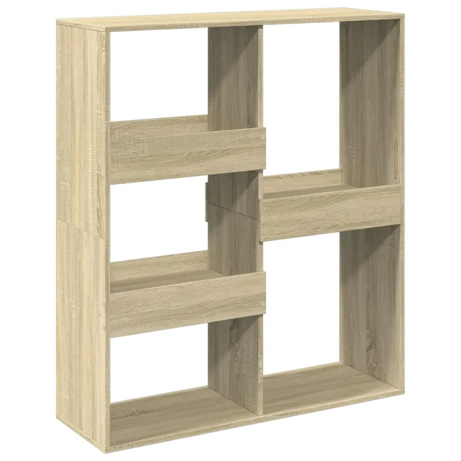 Bibliothèque/Séparateur de pièce chêne sonoma 100x33x115 cm - 2