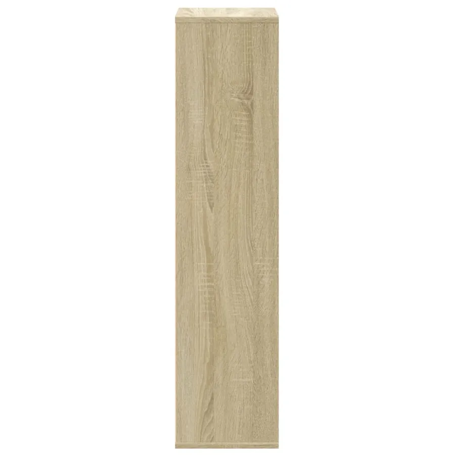 Bibliothèque chêne sonoma 50x25x105 cm bois d'ingénierie - 5