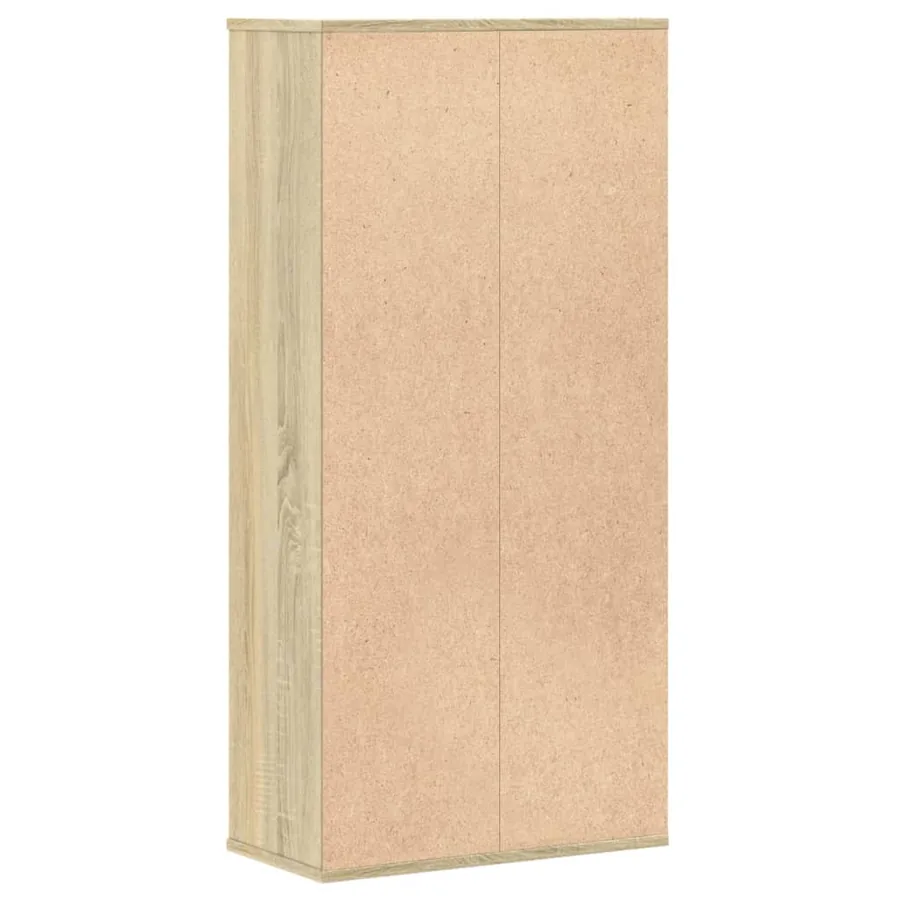 Bibliothèque chêne sonoma 50x25x105 cm bois d'ingénierie - 6