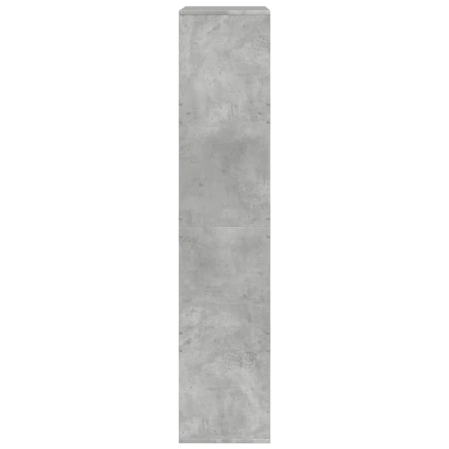 Cloison de séparation gris béton 100x33x155,5cm bois ingénierie - 5