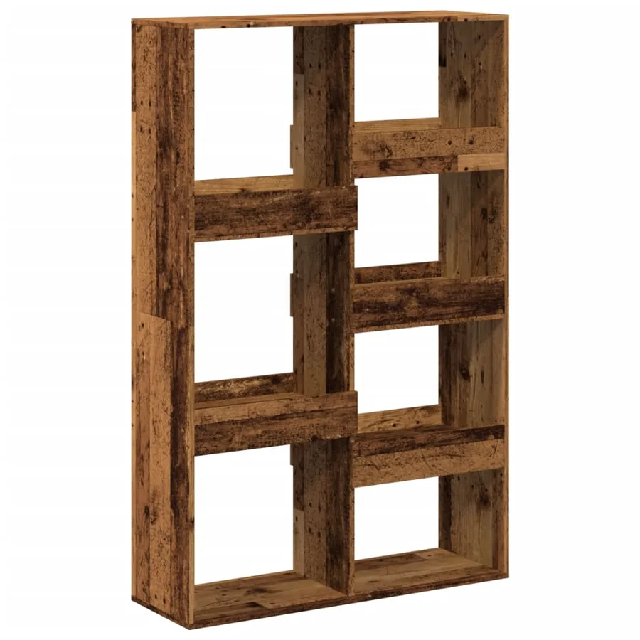 Cloison de séparation vieux bois 100x33x155,5cm bois ingénierie - 6