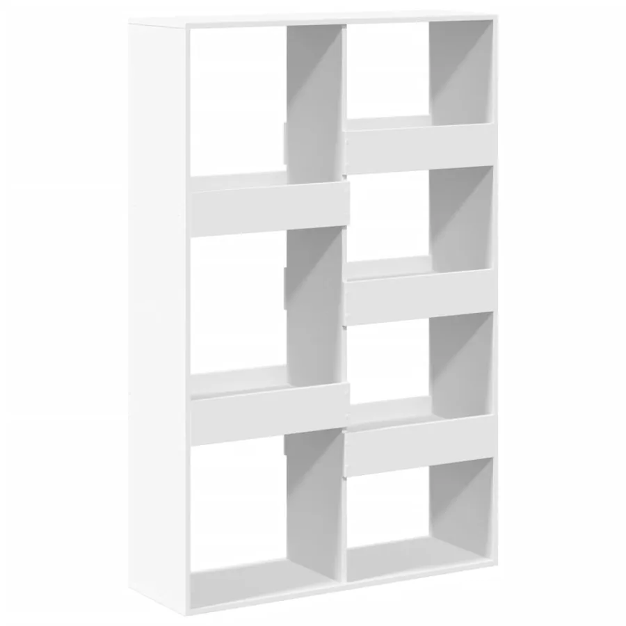 Bibliothèque blanc 100x33x155,5 cm bois d'ingénierie - 6