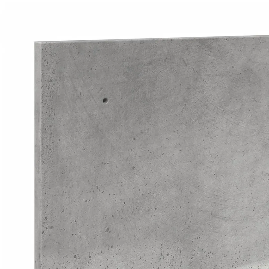 Armoire murale 100x16,5x30 cm gris béton bois d'ingénierie - 7