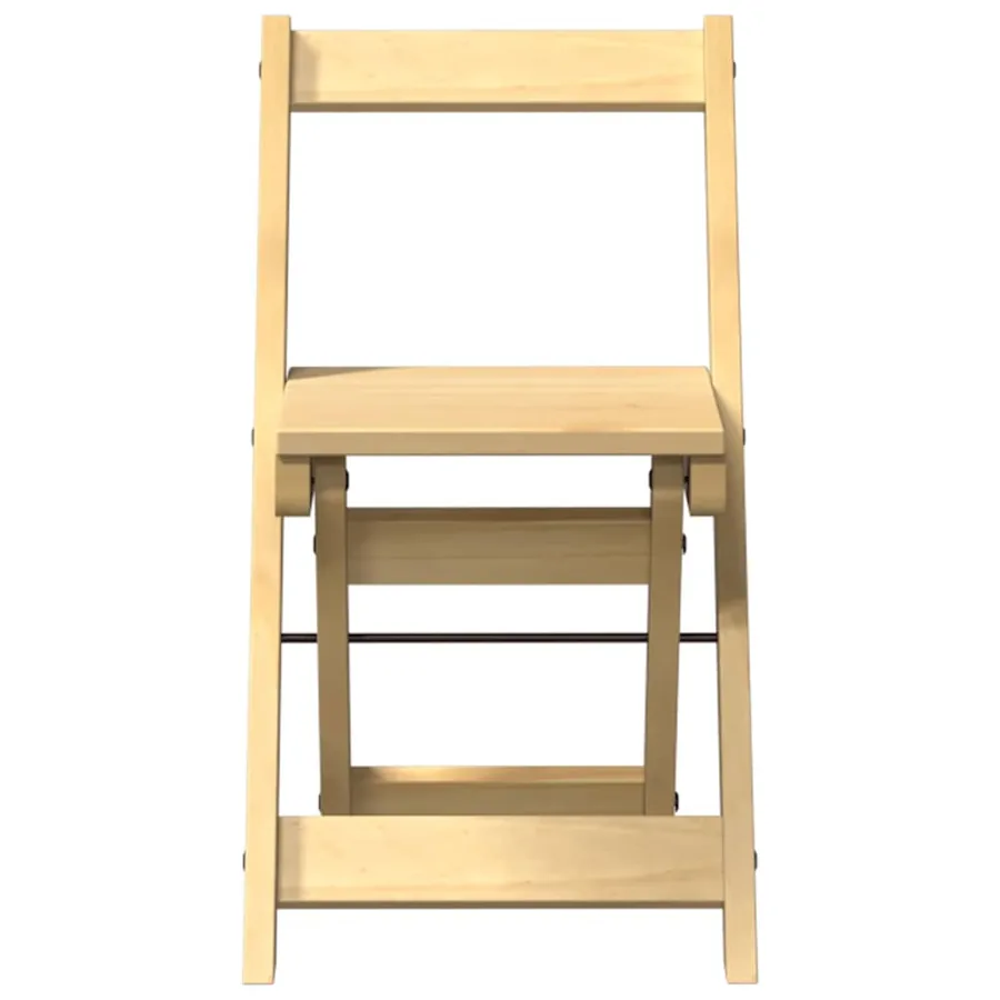 Chaises à manger pliables lot de 4 Corona bois massif de pin - 5