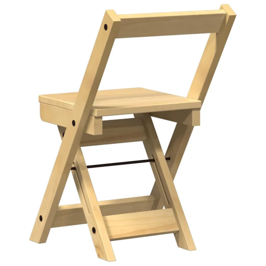 Chaises à manger pliables lot de 4 Corona bois massif de pin - 7
