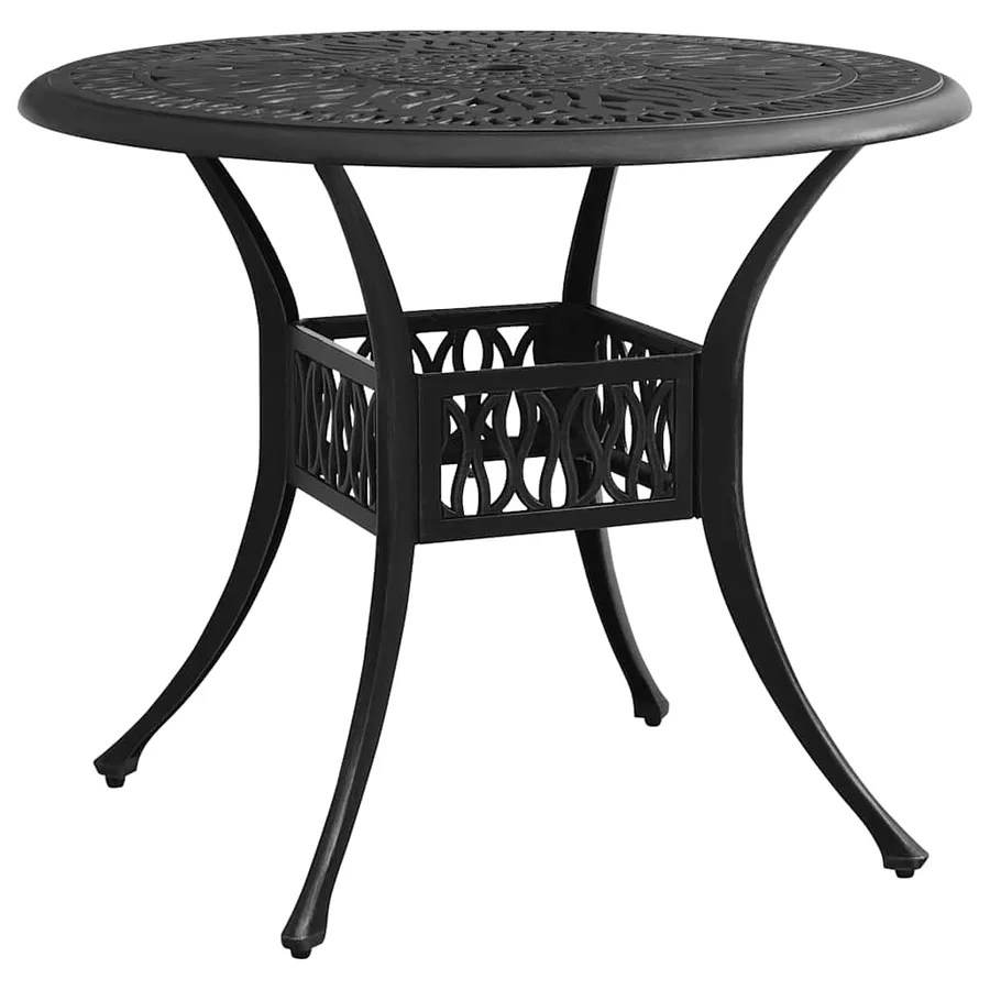 Ensemble de bistro 5 pcs Aluminium coulé Noir - 10