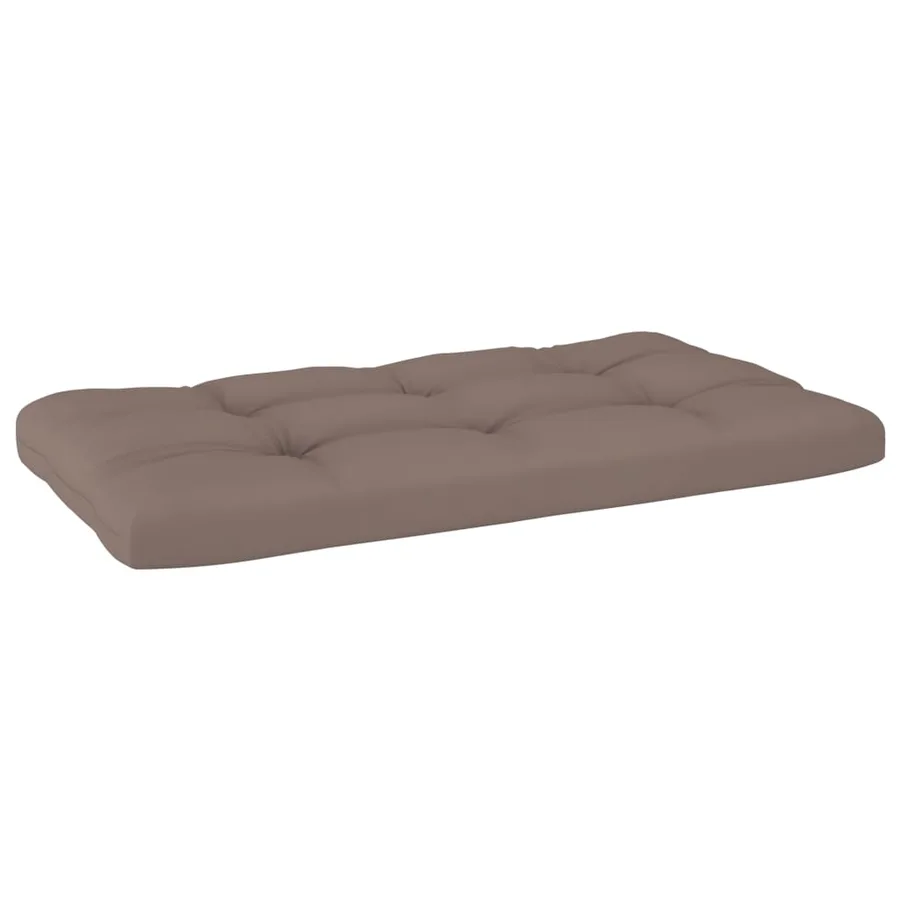 Canapé central palette de jardin Blanc Bois de pin imprégné - 7