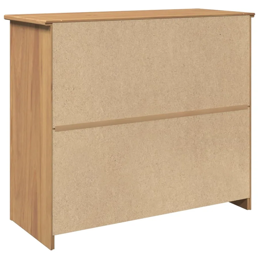 Buffet avec tiroir PANAMA 93x40x80 cm bois massif de pin - 7