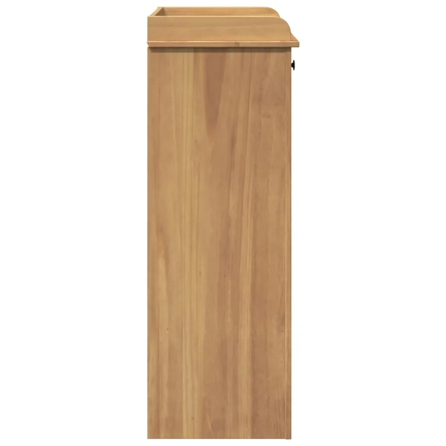 Armoire à vin PANAMA 57x40x111,5 cm bois de pin massif - 6