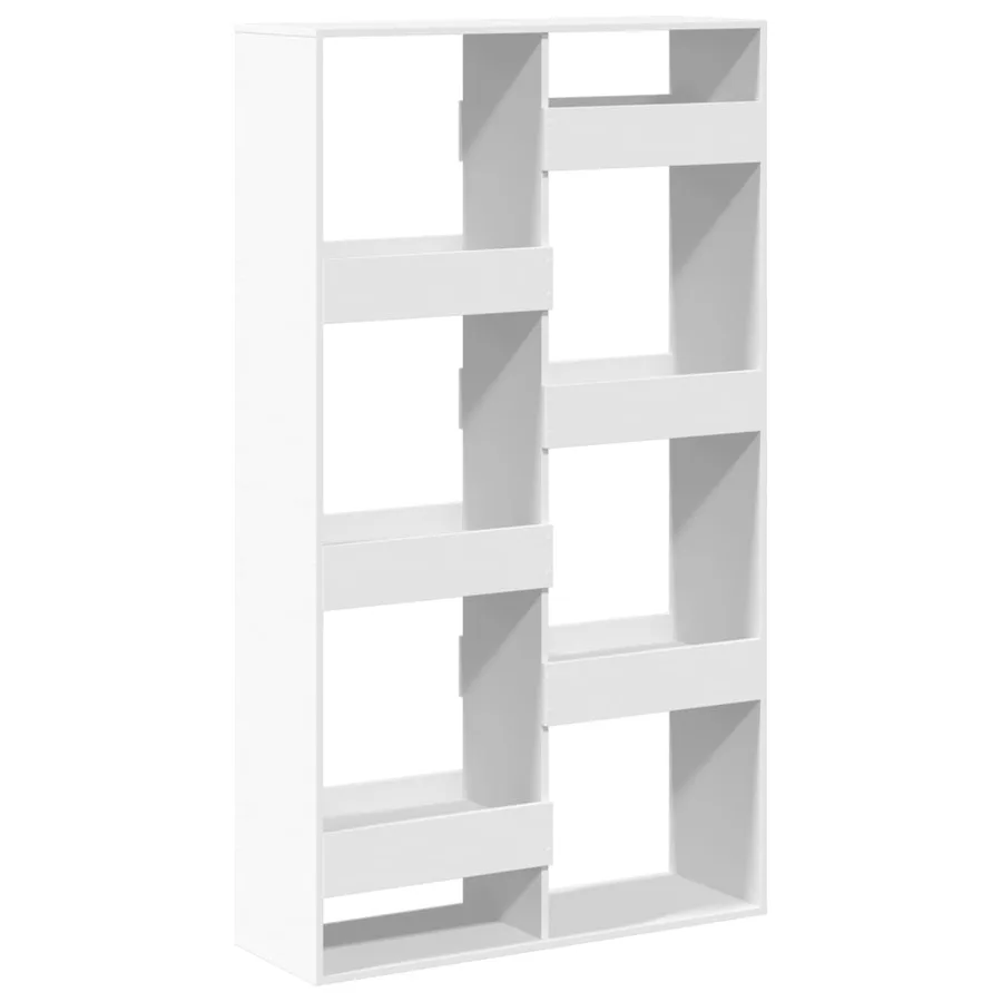 Cloison de séparation blanc 100x33x175 cm bois d'ingénierie - 2