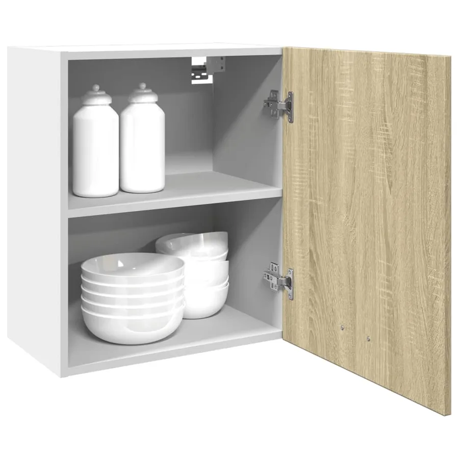 Armoire murale "Lyon" Chêne Sonoma 50 x 31 x 60 cm Bois d'ingénierie - 4