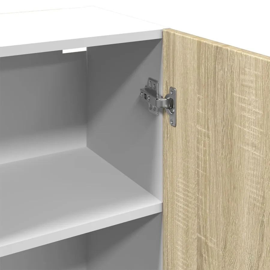 Armoire murale "Lyon" Chêne Sonoma 50 x 31 x 60 cm Bois d'ingénierie - 9