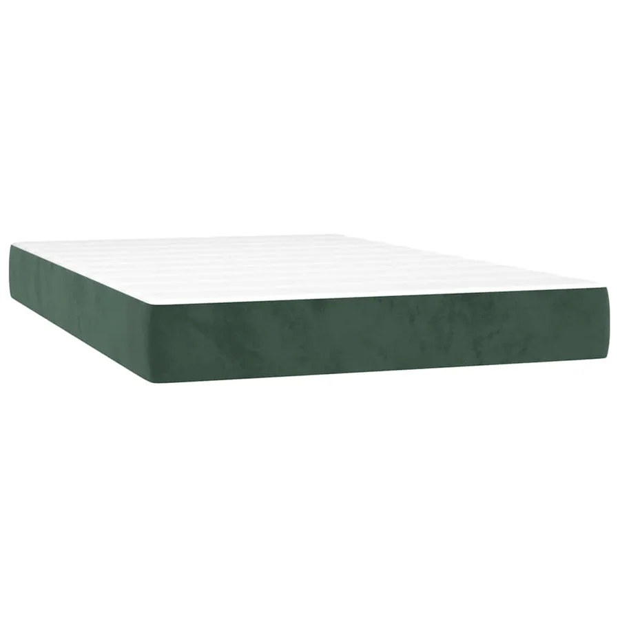 Matelas à ressorts ensachés 120 x 220 cm Vert foncé - 2