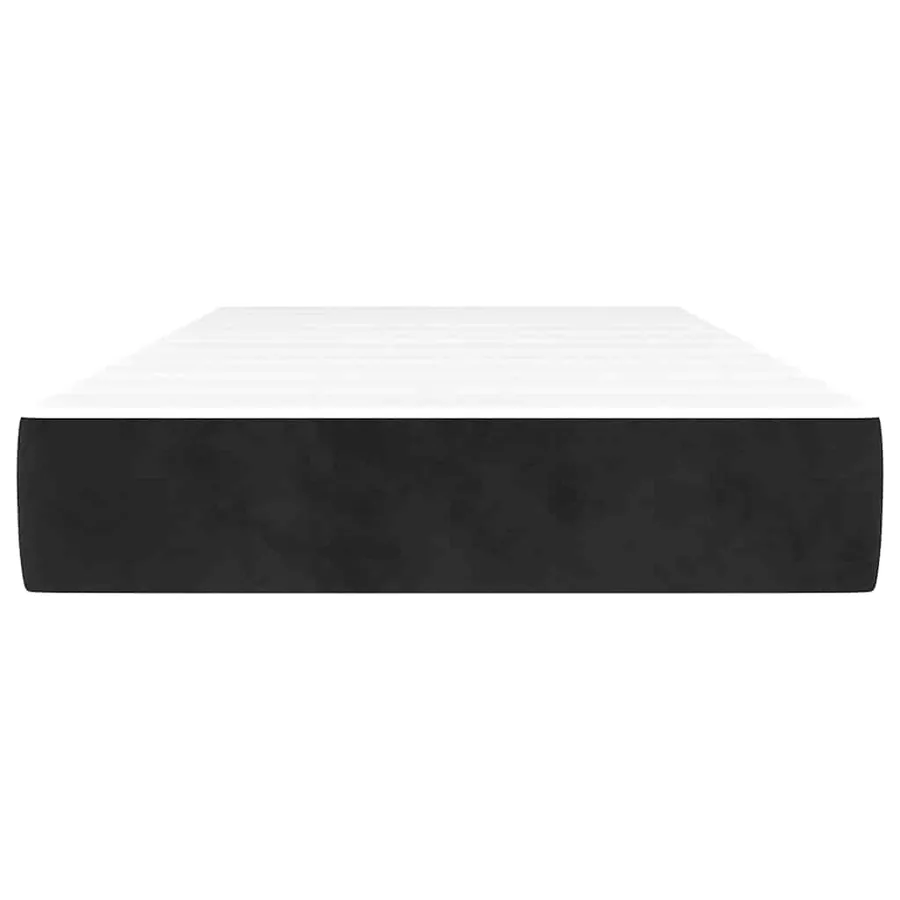 Matelas à ressorts ensachés 100 x 220 cm Noir - 3