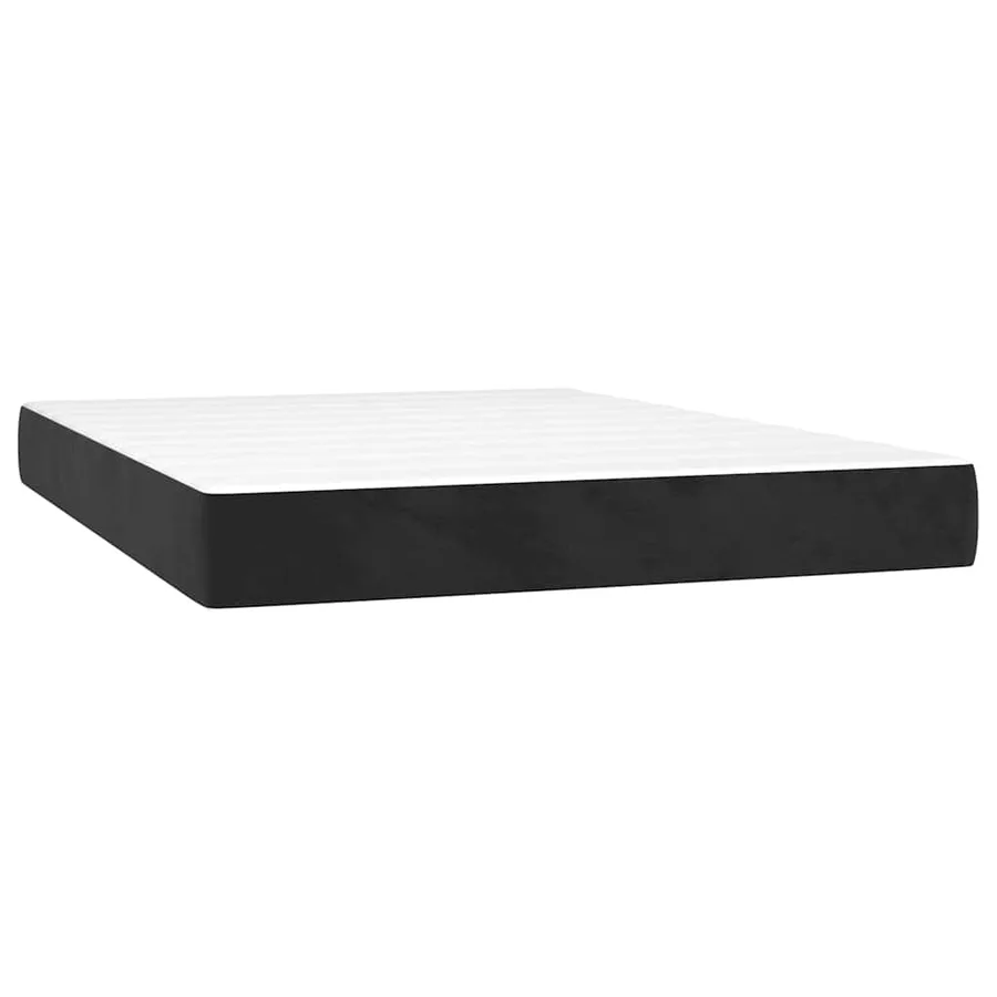Matelas à ressorts ensachés 140 x 220 cm Noir - 2