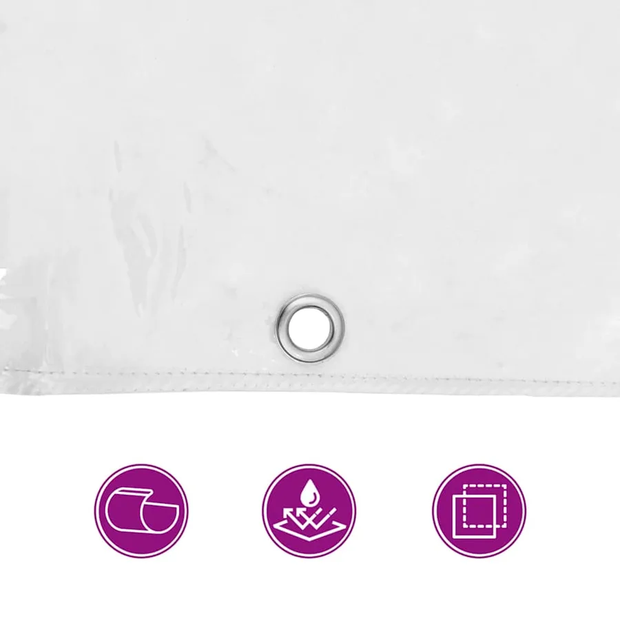 Couverture végétale avec œillets 3x5 m PVC - 9