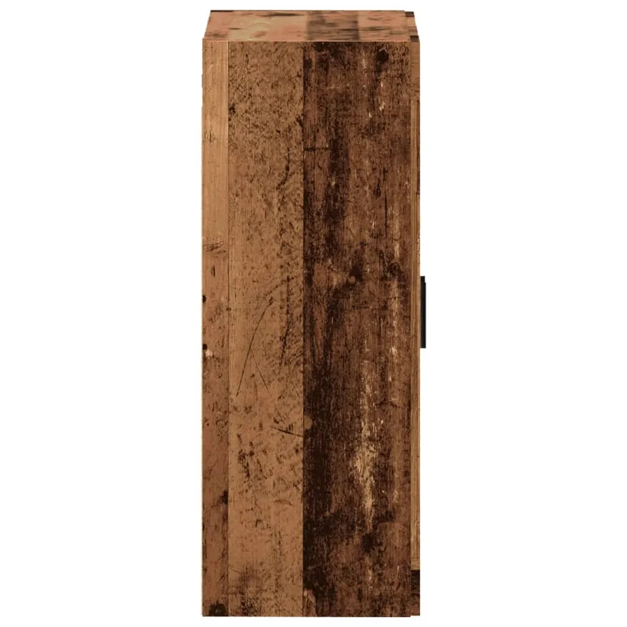 Armoire murale vieux bois 69,5x34x90 cm bois d'ingénierie - 5