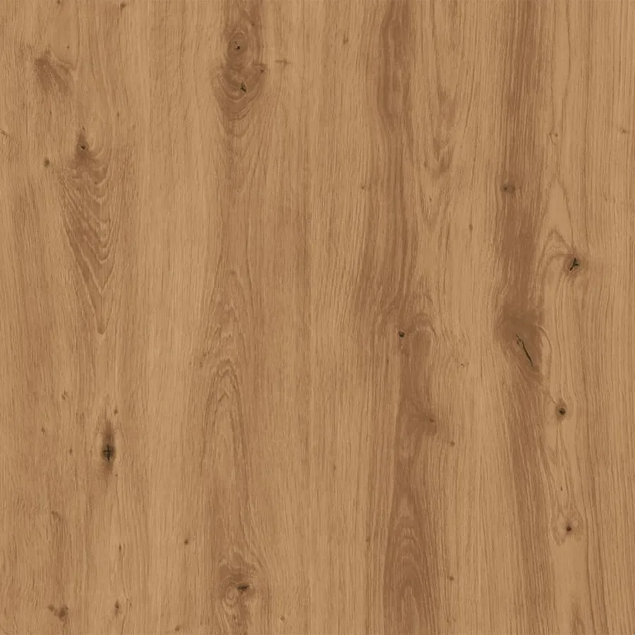 Table de bar avec étagères chêne artisanal bois d'ingénierie - 10