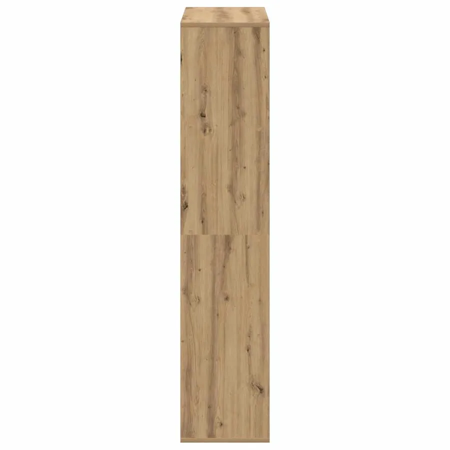 Étagère séparatrice de pièce chêne artisanal 69,5x29x137,5 cm - 7