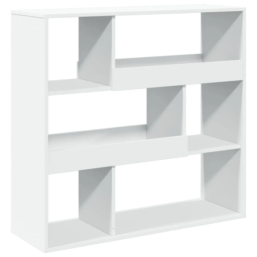 Bibliothèque/Séparateur de pièce blanc 100x33x94,5 cm - 2