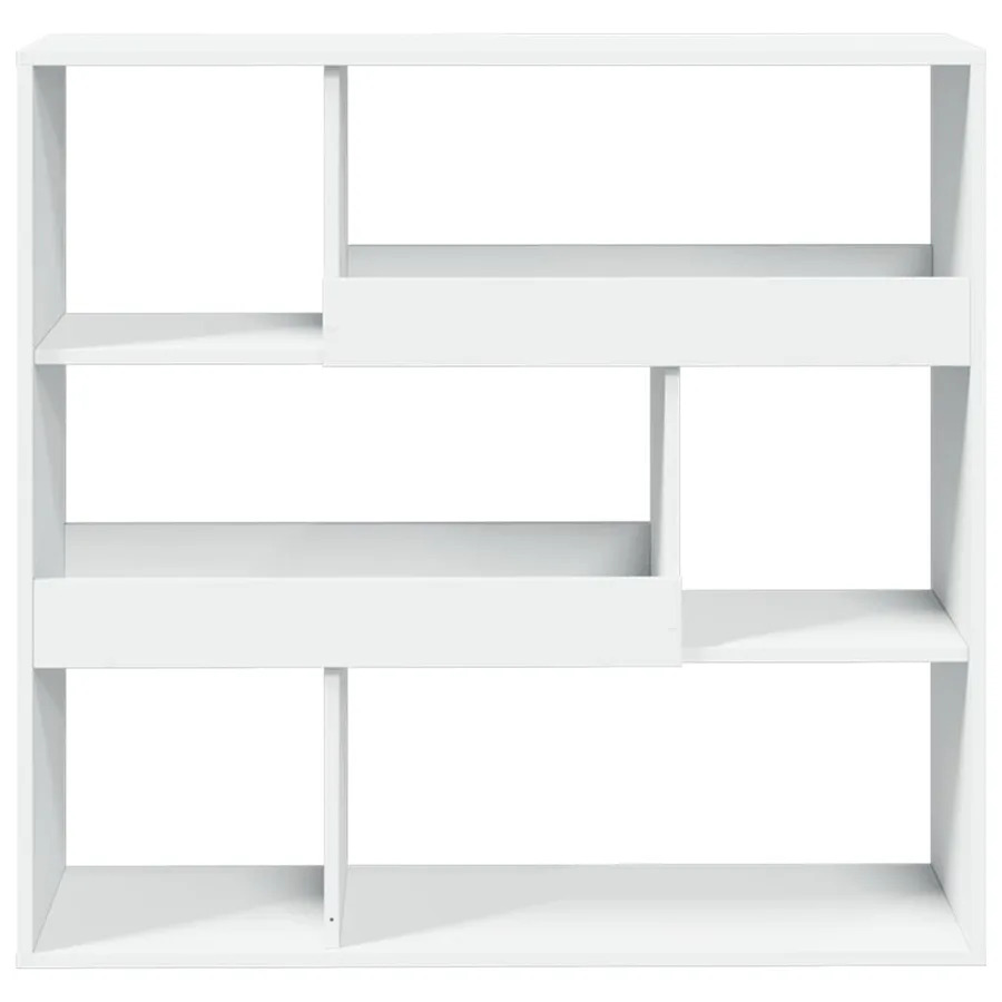Bibliothèque/Séparateur de pièce blanc 100x33x94,5 cm - 3
