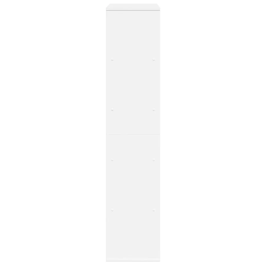 Bibliothèque blanc 100x33x156,5 cm bois d'ingénierie - 5