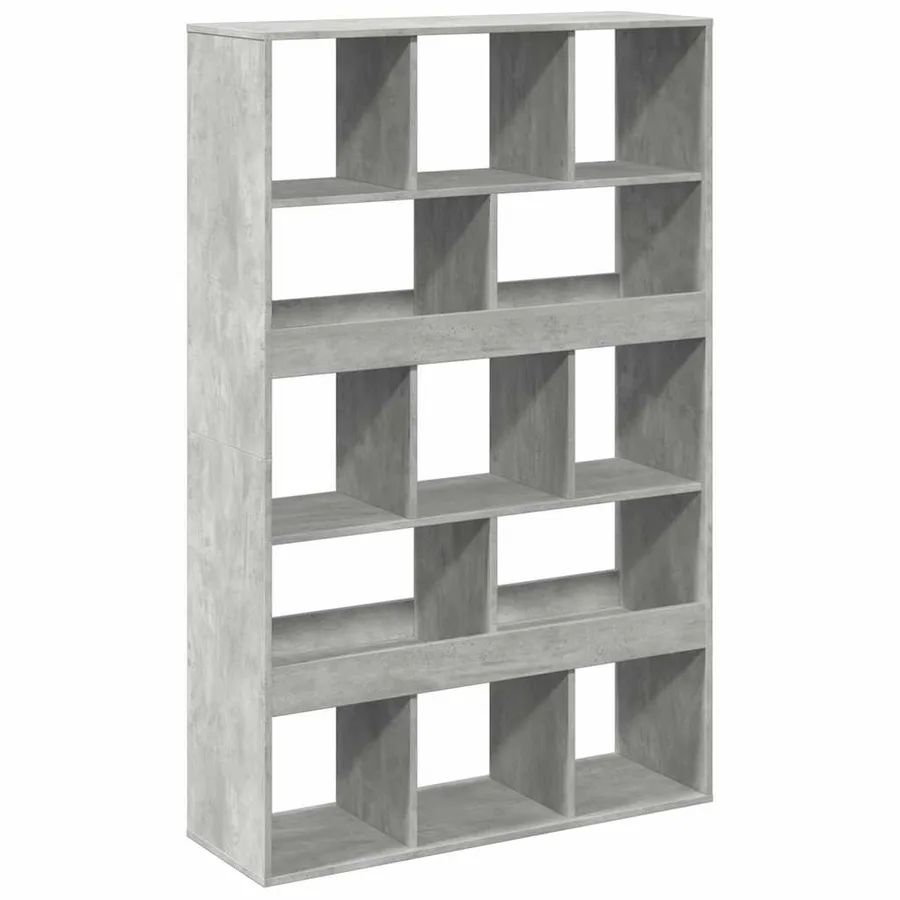 Cloison de séparation gris béton bois d'ingénierie - 2