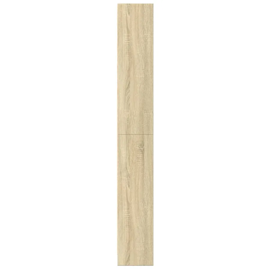Bibliothèque chêne sonoma 60x24x176 cm bois d'ingénierie - 6