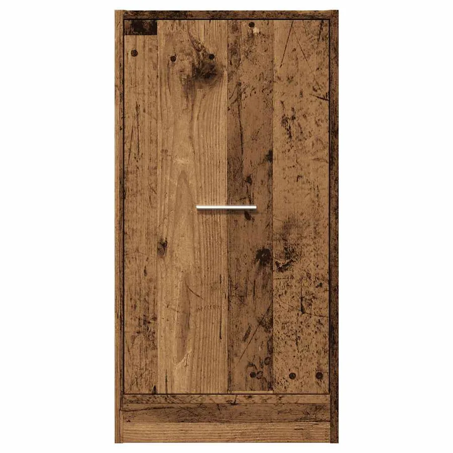 Armoire d'apothicaire vieux bois 40x41x77,5cm bois d'ingénierie - 5
