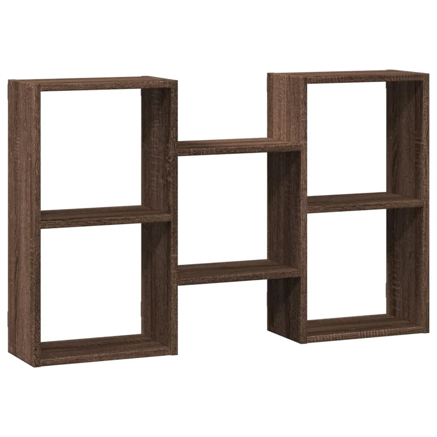 Étagère murale chêne marron 96x18x60 cm bois d'ingénierie - 2