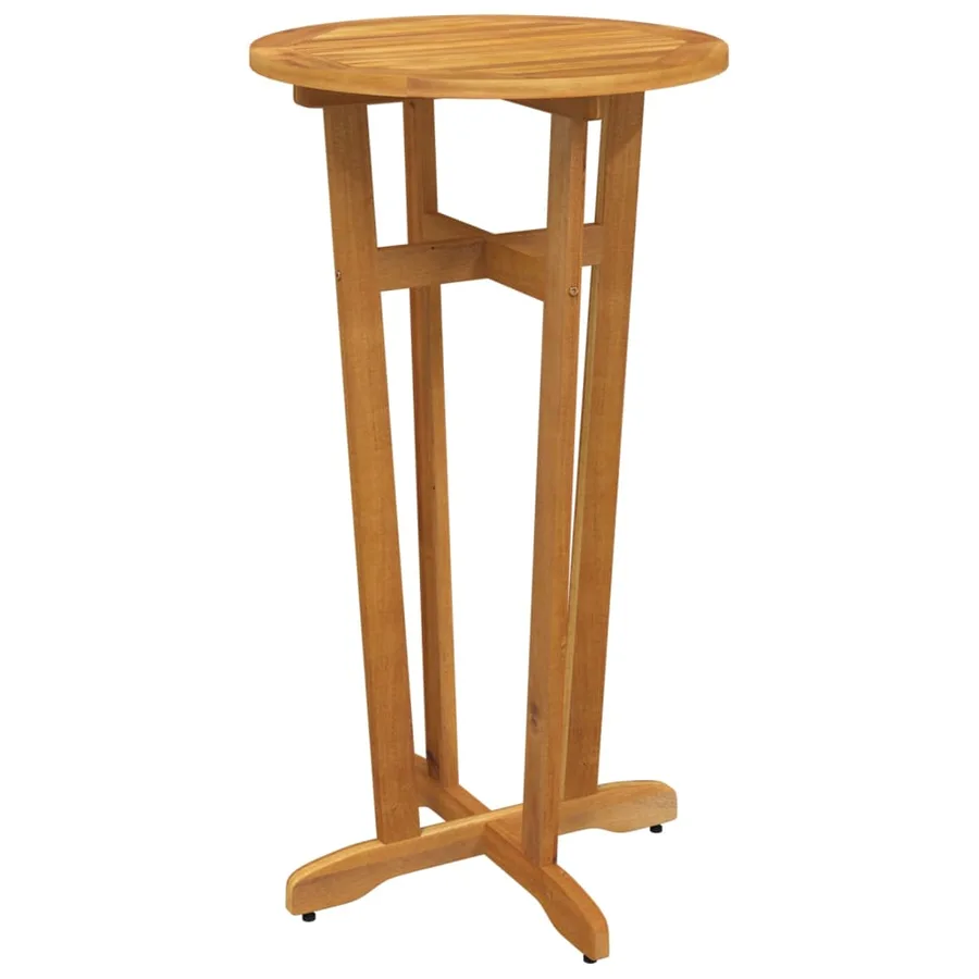 Ensemble de bar de jardin 5 pcs bois d'acacia solide - 4