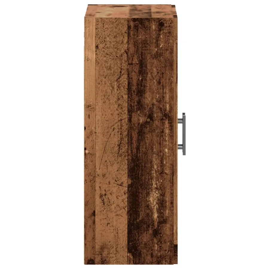Armoire murale vieux bois 69,5x34x90 cm bois d'ingénierie - 5