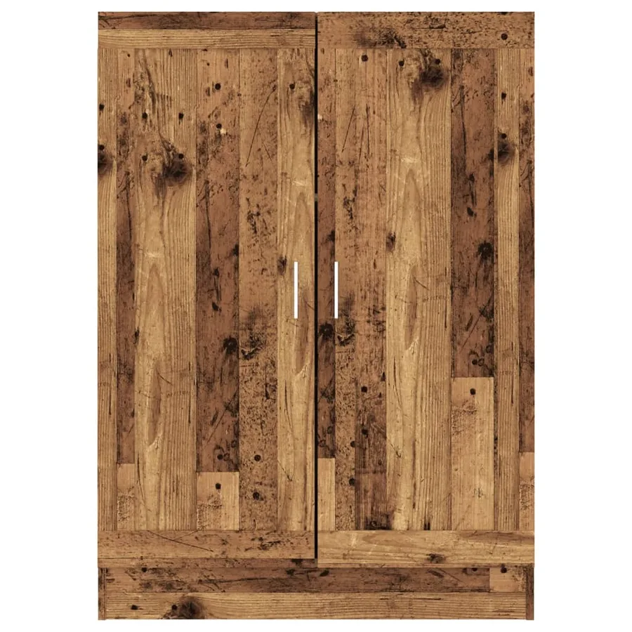 Bibliothèque vieux bois 82,5x30,5x115 cm bois d'ingénierie - 5
