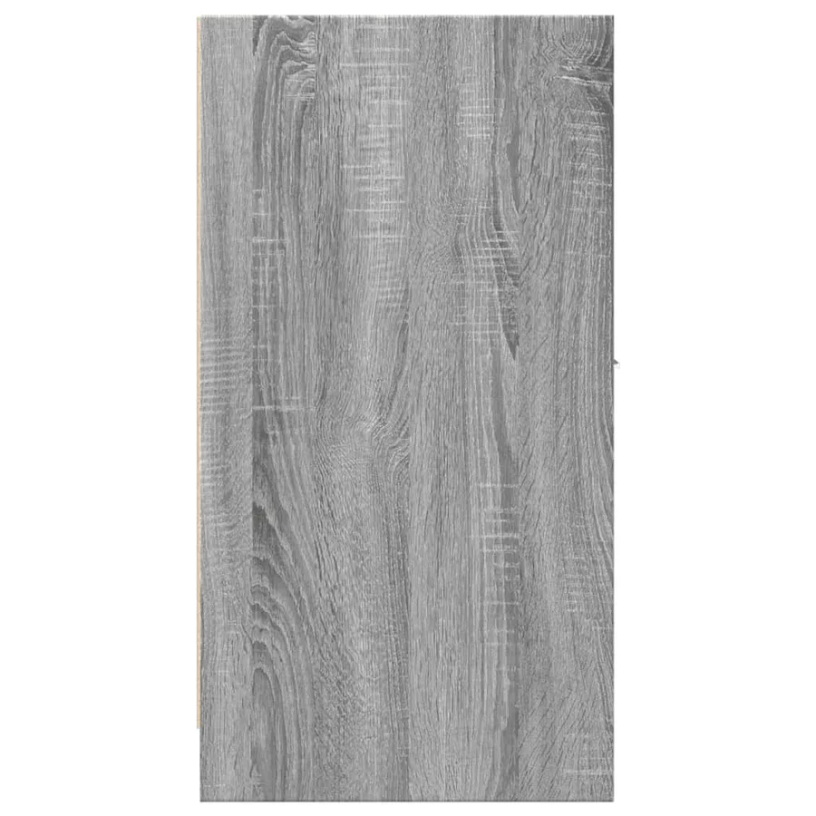 Armoire apothicaire sonoma gris 30x41x77,5 cm bois d'ingénierie - 7