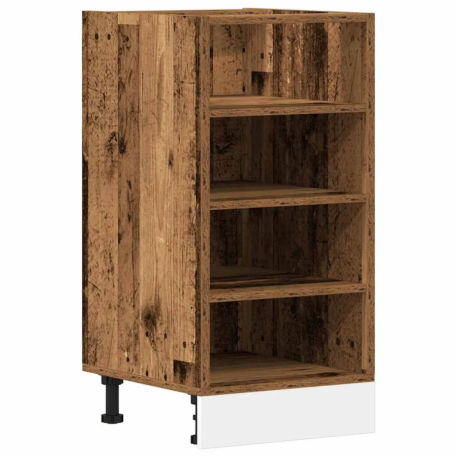 Meuble bas "Riga" Bois ancien 40 x 44,5 x 81,5 cm Bois d'ingénierie - 2