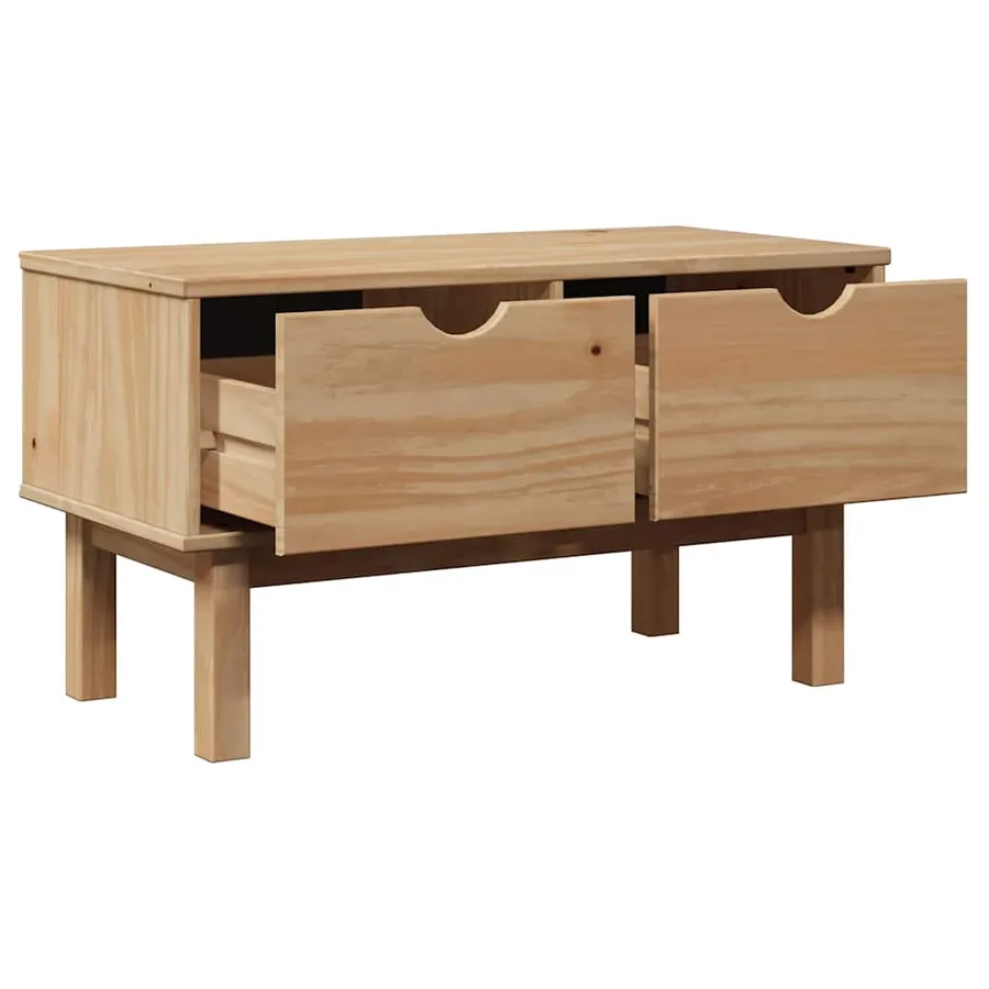 Banc de couloir OTTA 80x40x45 cm bois de pin massif - 5