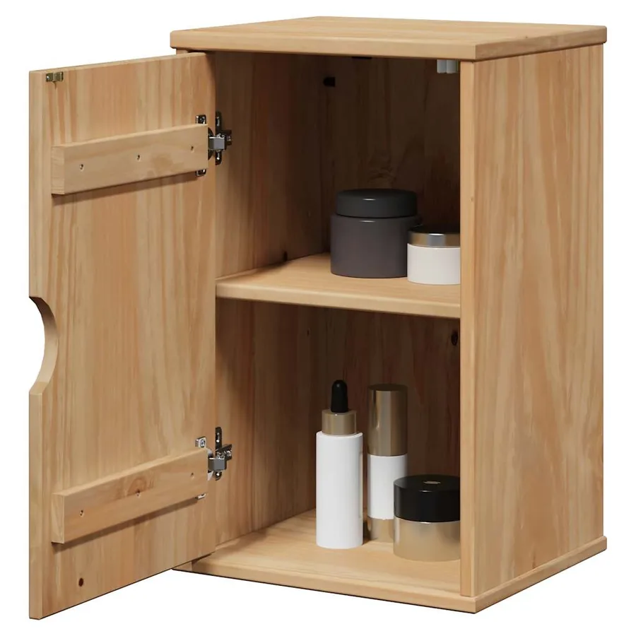 Armoire murale de salle de bain OTTA 35x30x55 cm bois massif