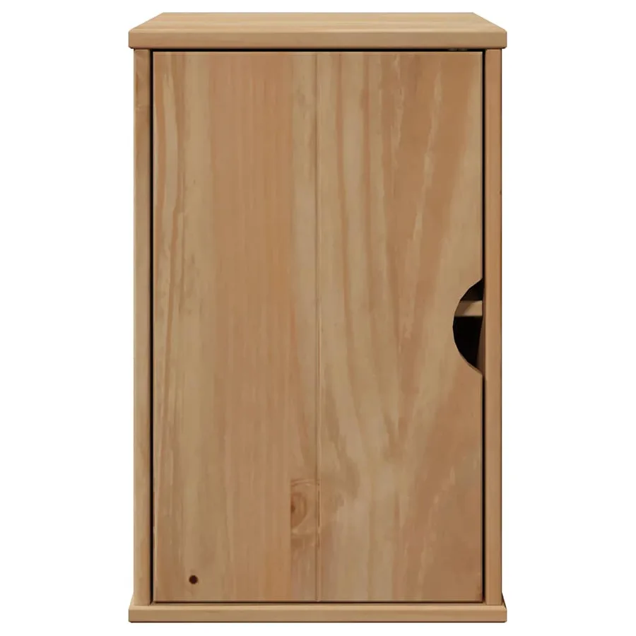 Armoire murale de salle de bain OTTA 35x30x55 cm bois massif - 4