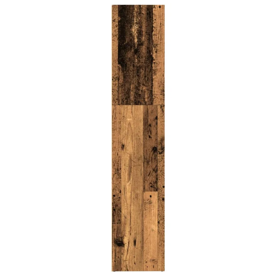 Bibliothèque vieux bois 80x30x152 cm bois d'ingénierie - 6