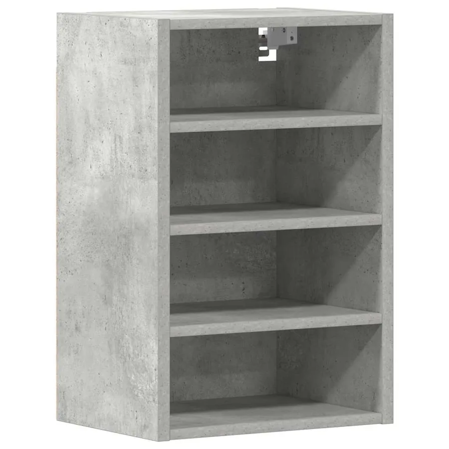 Armoire suspendue "Riga" Gris béton 40 x 29,5 x 60 cm Bois d'ingénierie - 2