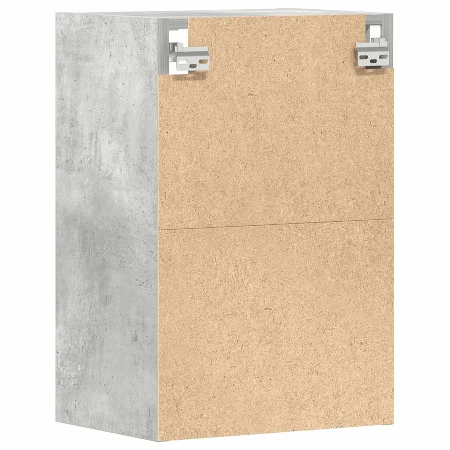 Armoire suspendue "Riga" Gris béton 40 x 29,5 x 60 cm Bois d'ingénierie - 6